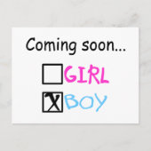 Carte Postale Bientôt...(Garçon) (Devant)