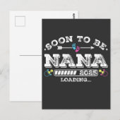 Carte Postale Bientôt Nana 2025 Chargement (Devant / Derrière)