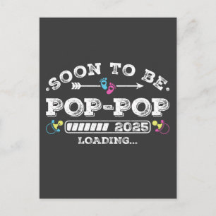 Carte Postale Bientôt Pop-Pop 2025 Chargement