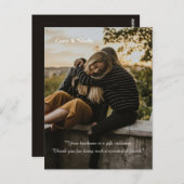 Carte Postale Bienveillance et Merci (Devant / Derrière)