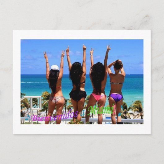 Carte Postale Bienvenidos.. (Devant)