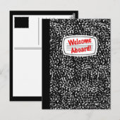 Carte Postale Bienvenue à bord du Carnet Comp (Devant / Derrière)