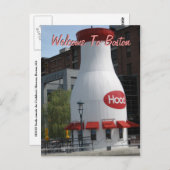 Carte Postale Bienvenue À Boston (Devant / Derrière)