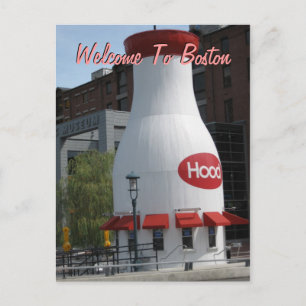 Carte Postale Bienvenue À Boston