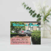 Carte Postale Bienvenue à Boston (Debout devant)