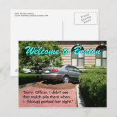 Carte Postale Bienvenue à Boston (Devant / Derrière)