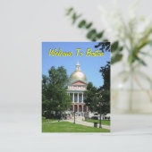 Carte Postale Bienvenue À Boston (Debout devant)
