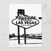 Carte Postale Bienvenue à Fabulous Las Vegas Vector Graphic (Devant)