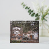 Carte Postale Bienvenue à Genoa, Nevada (Debout devant)