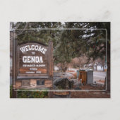 Carte Postale Bienvenue à Genoa, Nevada (Devant)