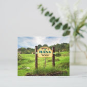 Carte Postale Bienvenue à Hana (Debout devant)