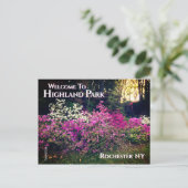 Carte postale - Bienvenue à Highland Park Rocheste (Debout devant)