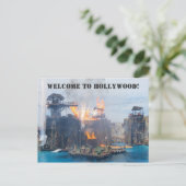 Carte Postale Bienvenue à Hollywood Postcard! (Debout devant)