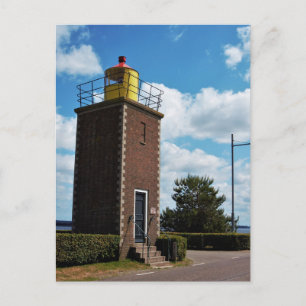 Carte Postale Bienvenue à la maison, phare Willemstad Pays-Bas.