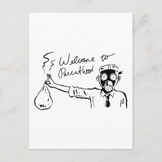 Carte Postale Bienvenue à la Parenthood (Devant)