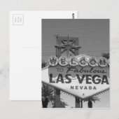 Carte Postale Bienvenue à Las Vegas (Devant / Derrière)