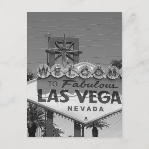 Carte Postale Bienvenue à Las Vegas