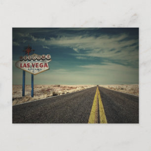 Carte Postale Bienvenue à Las Vegas