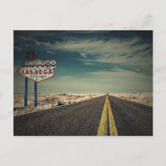 Carte Postale Bienvenue à Las Vegas (Devant)