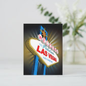 Carte Postale Bienvenue à Las Vegas (Debout devant)