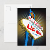 Carte Postale Bienvenue à Las Vegas (Devant / Derrière)