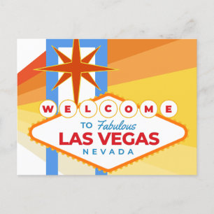 Carte Postale Bienvenue à Las Vegas 2