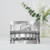 Carte Postale Bienvenue à Las Vegas Vintage (Debout devant)