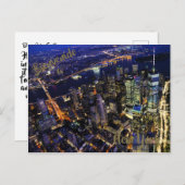 Carte postale Bienvenue à New York (Devant / Derrière)