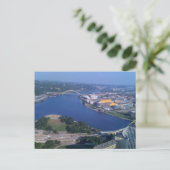 Carte Postale bienvenue à pittsburgh (Debout devant)