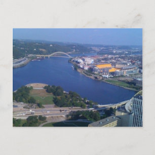 Carte Postale bienvenue à pittsburgh