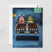 Carte Postale Bienvenue À Roswell (Devant / Derrière)