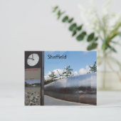 Carte Postale Bienvenue à Sheffield (Debout devant)
