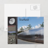 Carte Postale Bienvenue à Sheffield (Devant / Derrière)