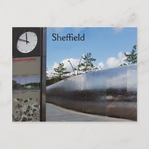 Carte Postale Bienvenue à Sheffield