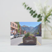 Carte Postale Bienvenue à Telluride, Colorado (Debout devant)