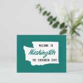 Carte Postale Bienvenue à Washington - USA (Debout devant)