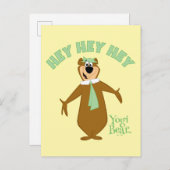 Carte Postale Bienvenue à Yogi Bear (Devant / Derrière)