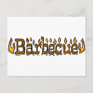 Carte Postale Bienvenue Au Barbecue