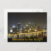 Carte Postale Bienvenue au Burgh (Devant / Derrière)