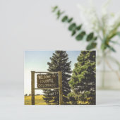 Carte Postale Bienvenue au Colorado coloré (Debout devant)