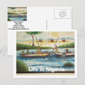 Carte Postale Bienvenue Au Nigeria (Devant / Derrière)