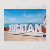 Carte Postale Bienvenue au Yucatán (Devant)