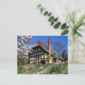 Carte Postale bienvenue chez nous (Debout devant)