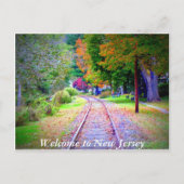 Carte postale Bienvenue dans le New Jersey (Devant)