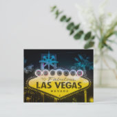 Carte Postale Bienvenue dans le voyage de LAS VEGAS (Debout devant)