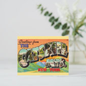 Carte Postale Bienvenue dans les montagnes de Catskill (Debout devant)