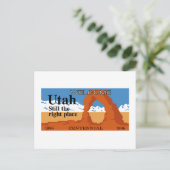 Carte Postale Bienvenue en Utah - USA (Debout devant)