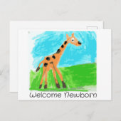 Carte Postale Bienvenue Nouveau (Devant / Derrière)