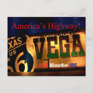 Carte Postale Bienvenue sur Vega Postcard