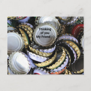 Carte Postale Bier Lover Cool et tendance